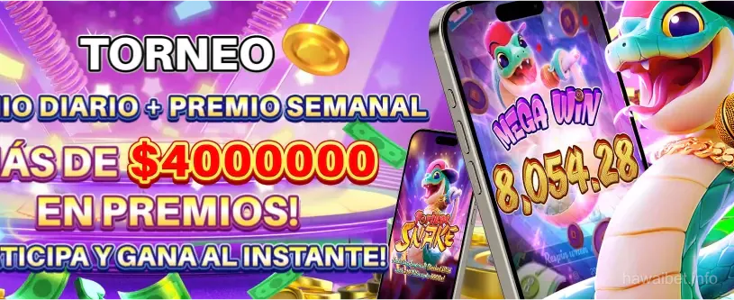 Banner promocional de hawai bet - Juego profesional de tragamonedas